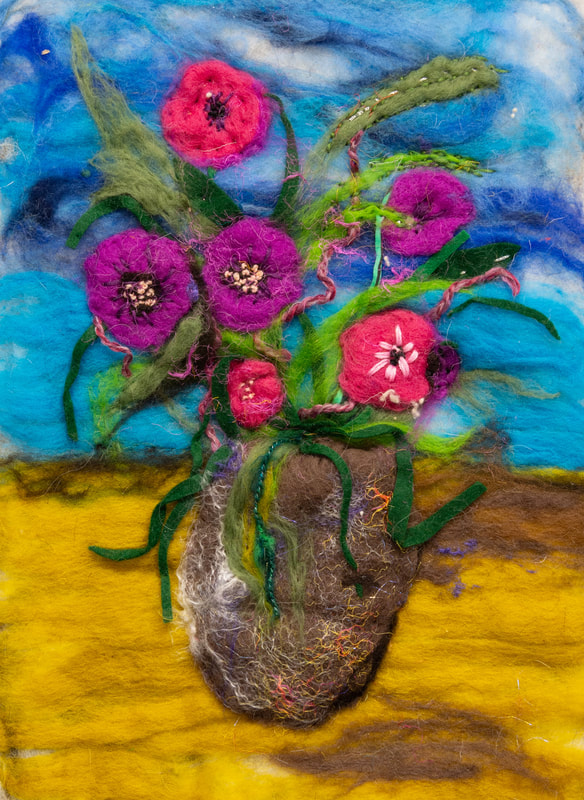 Christine Cargill, 
A Vase of Flowers